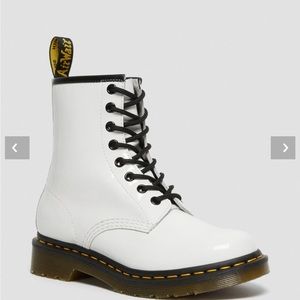 Brand new with tags, white Dr Marten boots size 9